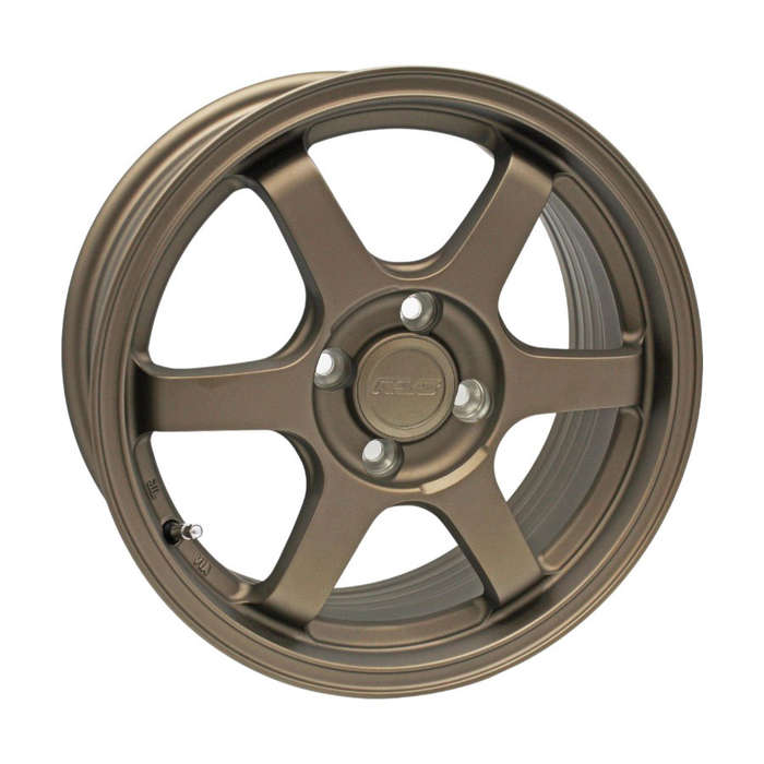 15" M7781 4/100 Matt Bronze Alloy Wheels