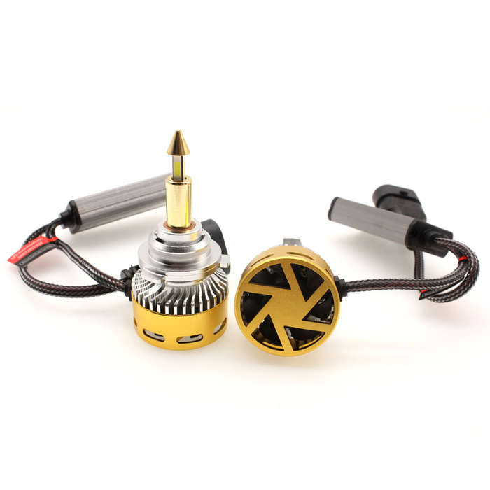 LED360 9006 360-Series White 600k CSP Chip LED Headlight Bulbs