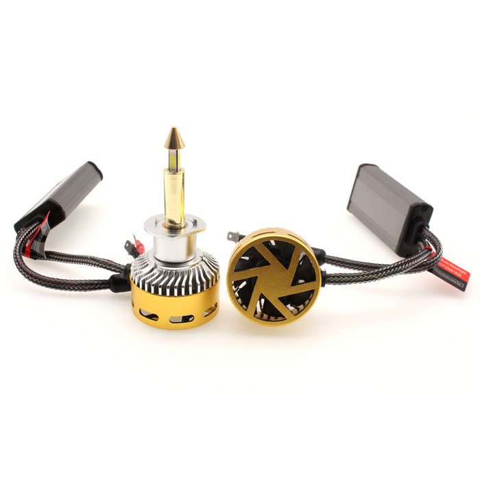 LED360 H1 360-Series White 600k CSP Chip LED Headlight Bulbs