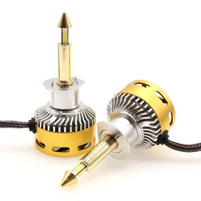 LED360 H1 360-Series White 600k CSP Chip LED Headlight Bulbs