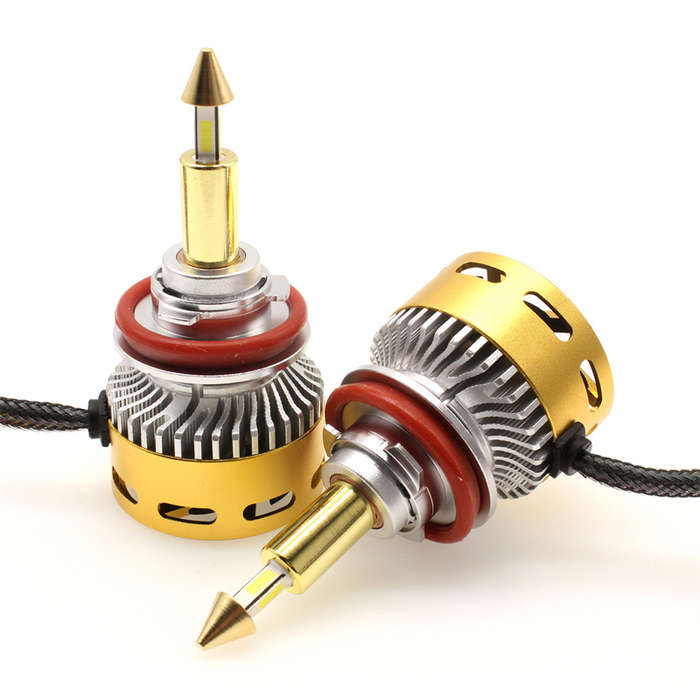 LED360 H11 360-Series White 600k CSP Chip LED Headlight Bulbs