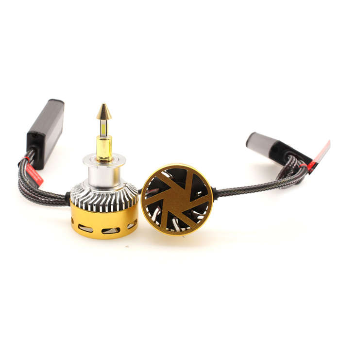 LED360 H3 360-Series White 600k CSP Chip LED Headlight Bulbs