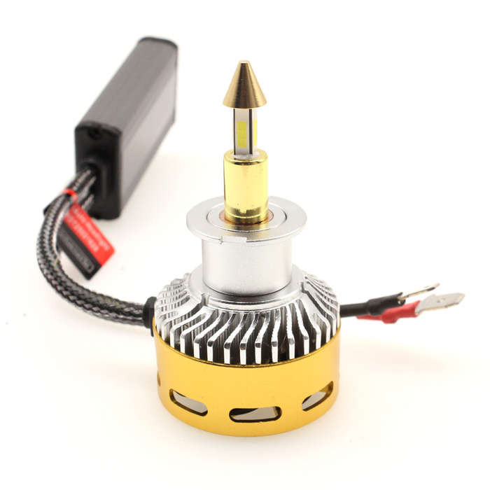 LED360 H3 360-Series White 600k CSP Chip LED Headlight Bulbs