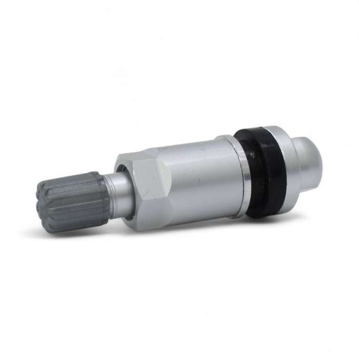 Replacement Tyre Pressure Sensor Valve - TPMS-07 - for Silver Screw-On Valve