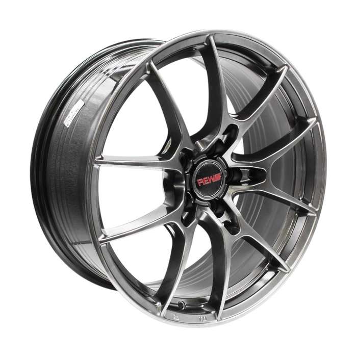 18" Racing Hart 1880 5/112 Hyper Black Alloy Wheels