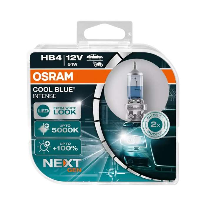 Osram HB4 Cool Blue Intense 51w Bulbs (pair)