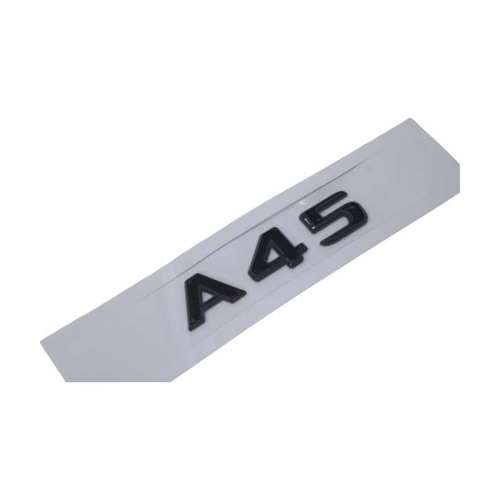 Matt Black Sticker Badge Suitable for A45 (11x2.5cm)