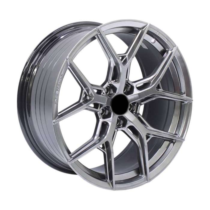 19" RGW-018 5/112 8.5j Width Hyper Black Alloy Wheels