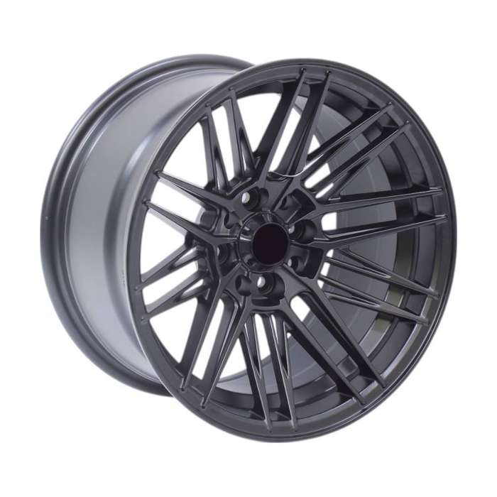 15" GR155665 4/100 &amp; 4/108 Matt Black Alloy Wheels