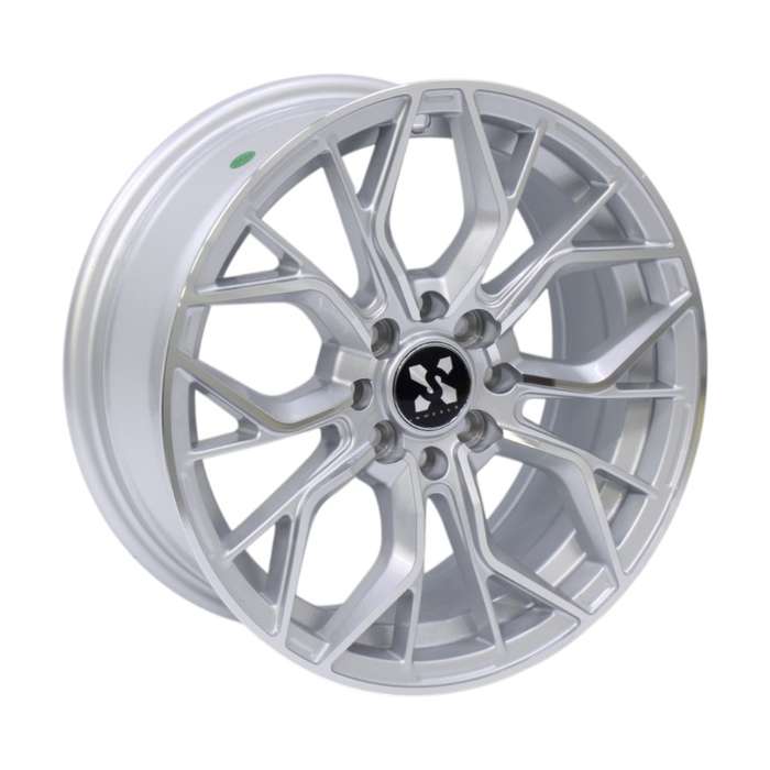 15" MARIO 4/100 &amp; 4/108 Silver Alloy Wheels