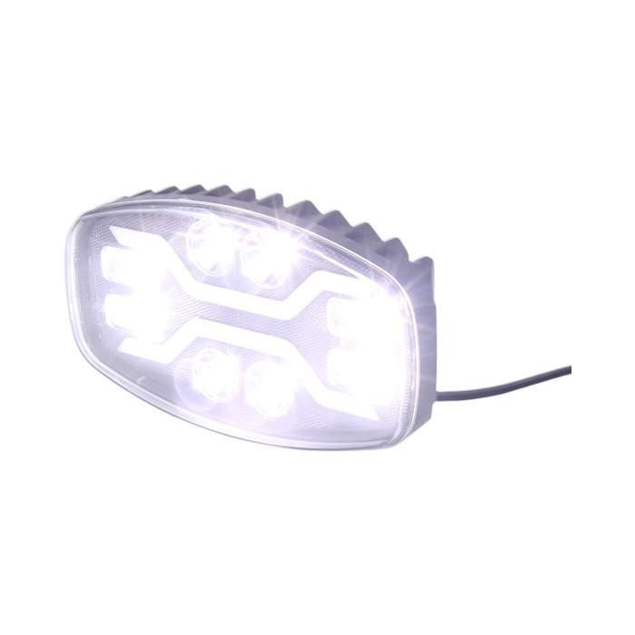 Universal 9" 800w LED Truck Lamps - 22x14cm (each)