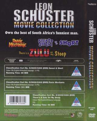 Leon Schuster Movie Collection - Sweet 'n Short / Panic Mechanic / There's A Zulu On My Stoep (DVD)