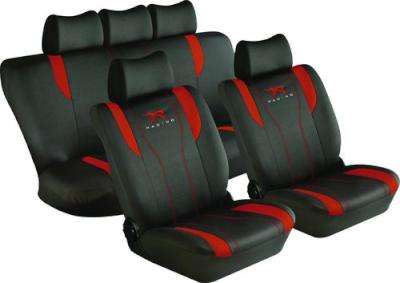 Stingray Racing Full Car Seat Cover Set (11 Piece) (Red)