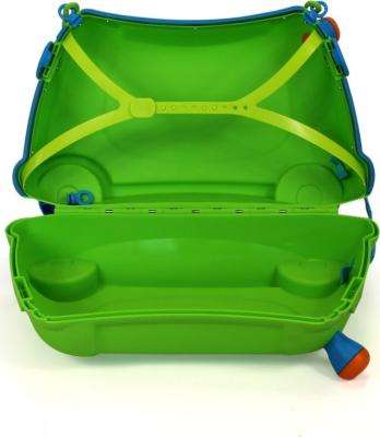 Sidekicks Ride-n-Fly Kids Suitcase (Green)