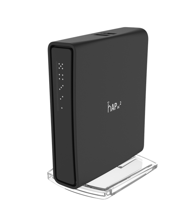 MikroTik hAP ac2 Dual Band 5 Port Gigabit WiFi Router | RBD52G-5HacD2HnD-TC