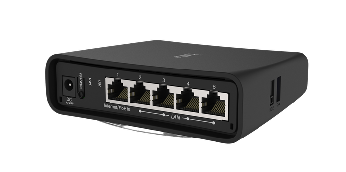 MikroTik hAP ac2 Dual Band 5 Port Gigabit WiFi Router | RBD52G-5HacD2HnD-TC