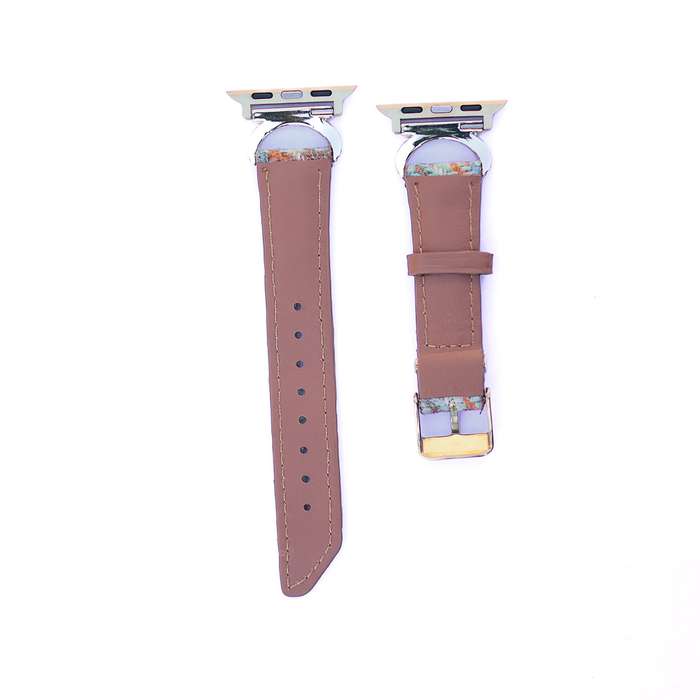 Fabulously Fit plaid leather replacement strap for Apple Watch 38/40/41mm