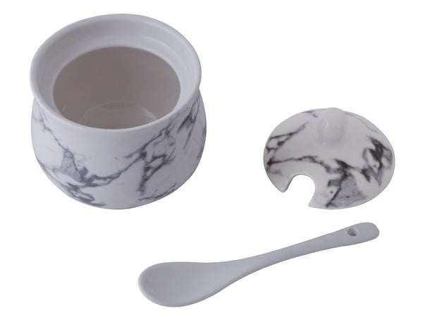 Marble Bamboo Canisters Set