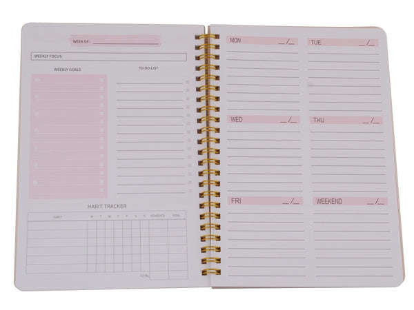Weekly Planner A5 Notebook