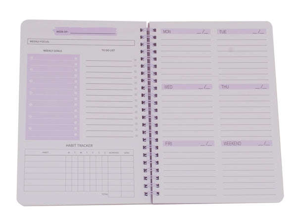 Weekly Planner A5 Notebook