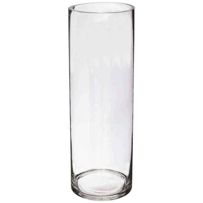 Glass Cylinder Vase - Clear