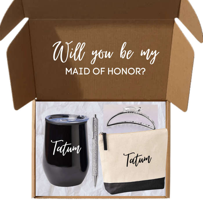 Personalised Bridesmaid Gift Box