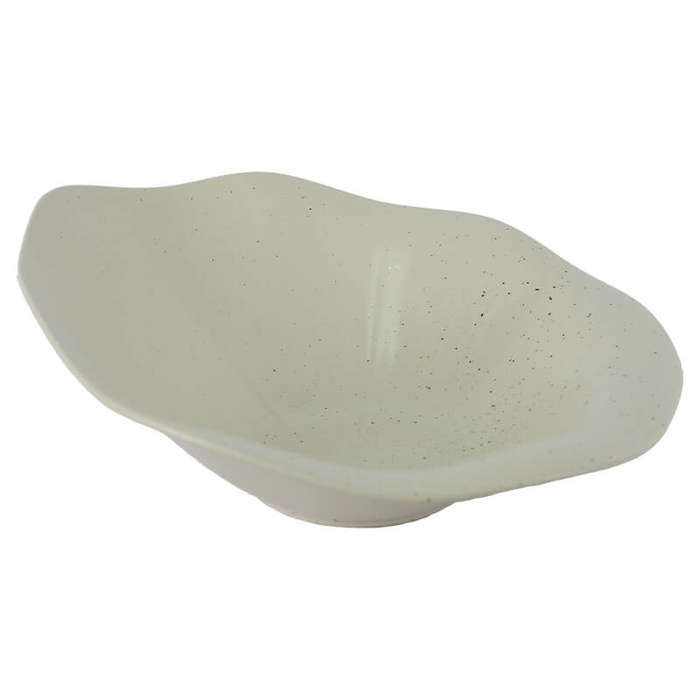 Ceramic Sand Organic Bowl - 30cm