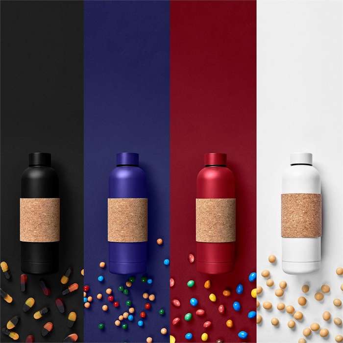 Kooshty Bermuda Cork Recycled S/S Water Bottle - 800ml