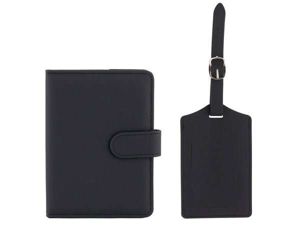 Passport Holder & Luggage Tag Set