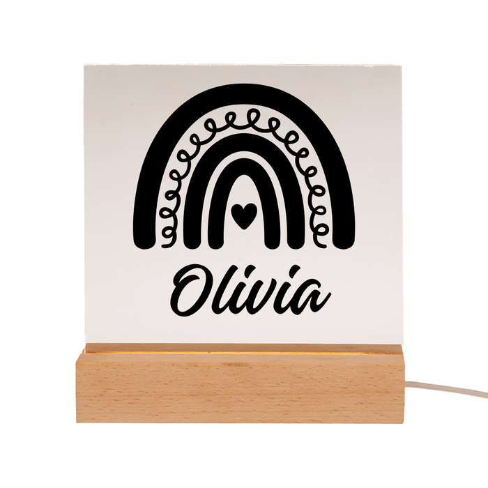 Personalised LED Display Plaque Light