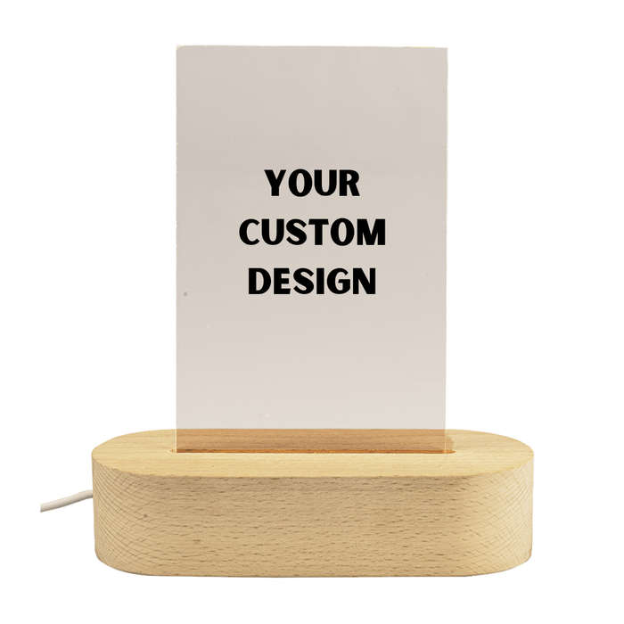 Personalised LED Display Plaque Light