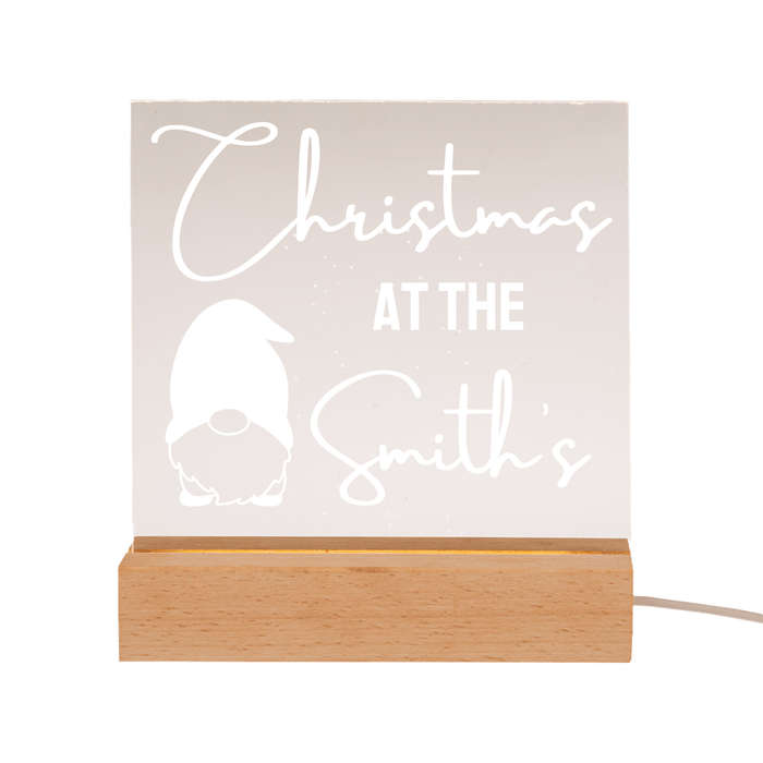 Personalised LED Display Plaque Light