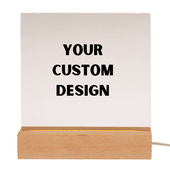 Personalised LED Display Plaque Light