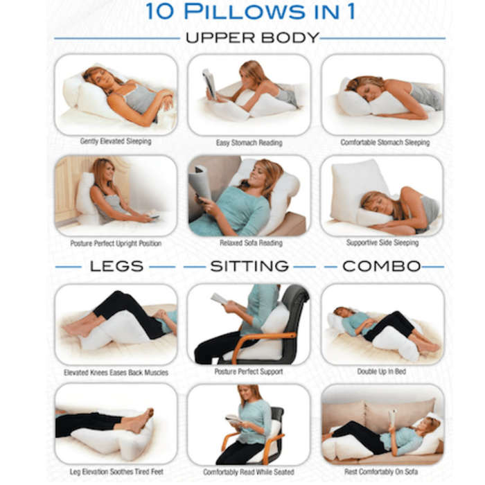 Remedy Health Contour Flip Pillow