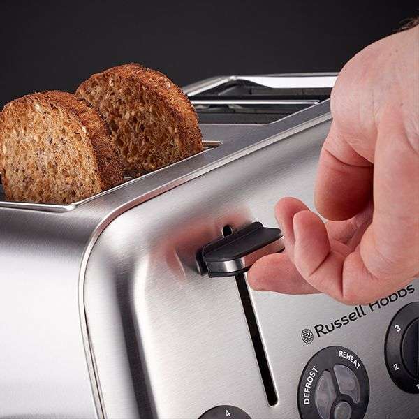 Russell Hobbs S/S 4 Slice Toaster