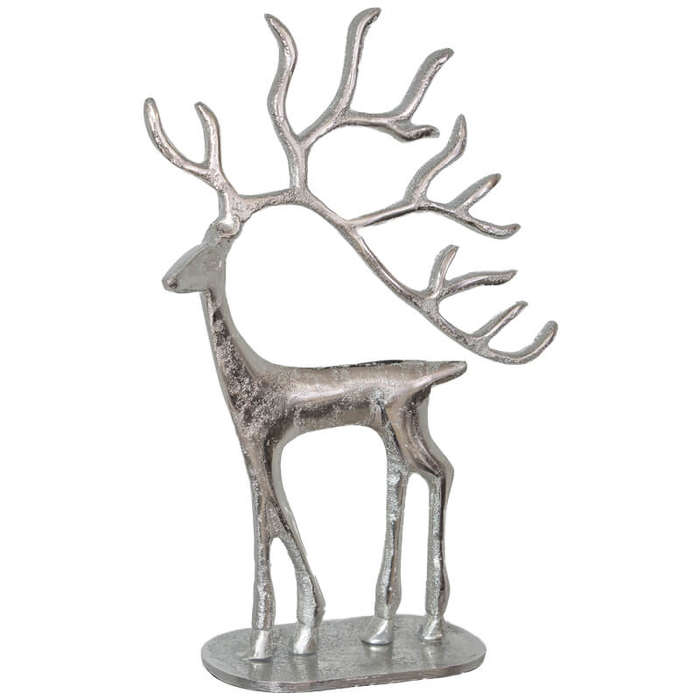 Xmas Deer Decor Sculpture