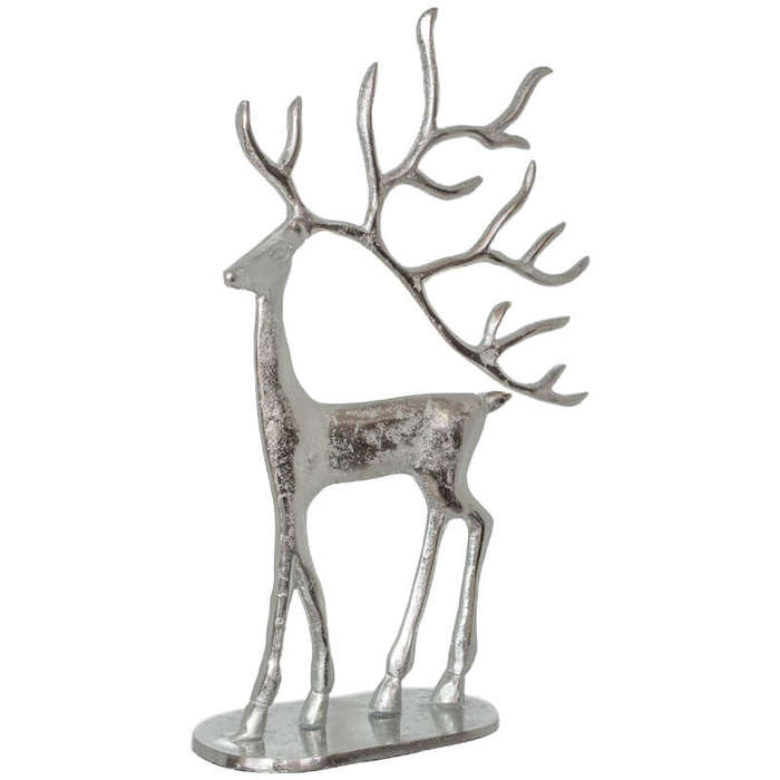 Xmas Deer Decor Sculpture