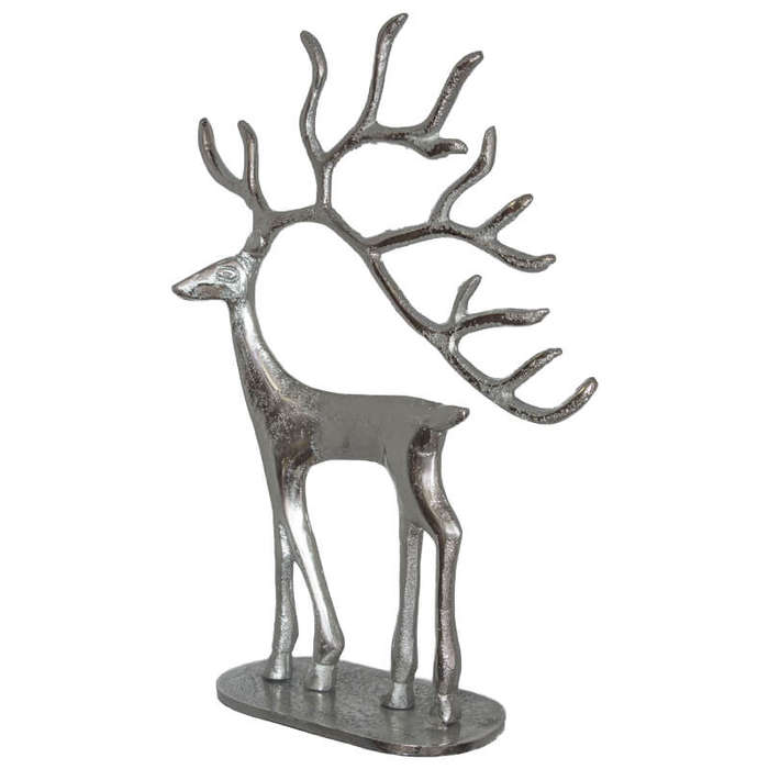 Xmas Deer Decor Sculpture