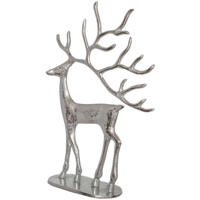 Xmas Deer Decor Sculpture