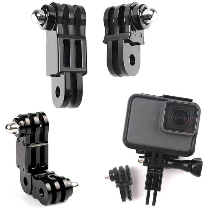 Action Cameras Same Direction Straight Joints Connection Mount Adapter for GoPro