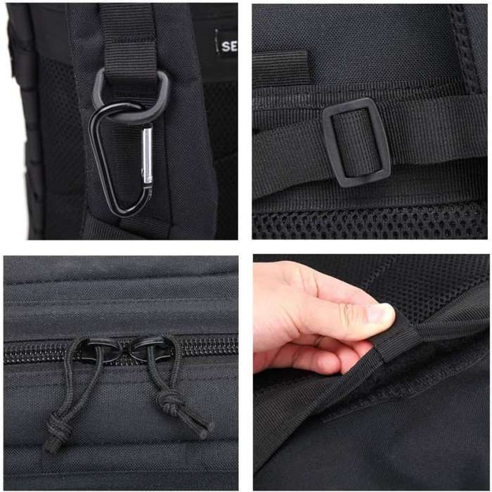 Tactical 50L Hiking Camping Outdoor Waterproof Backpack