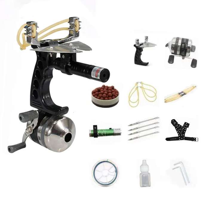 Fishing Slingshot Pro Set  Dual Mode for Fishing & Target Shooting