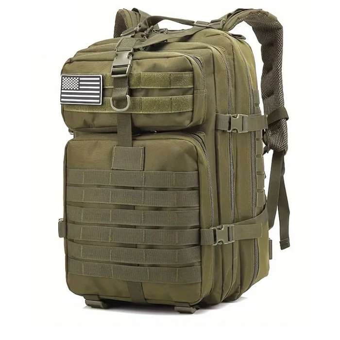 Tactical 50L Hiking Camping Outdoor Waterproof Backpack