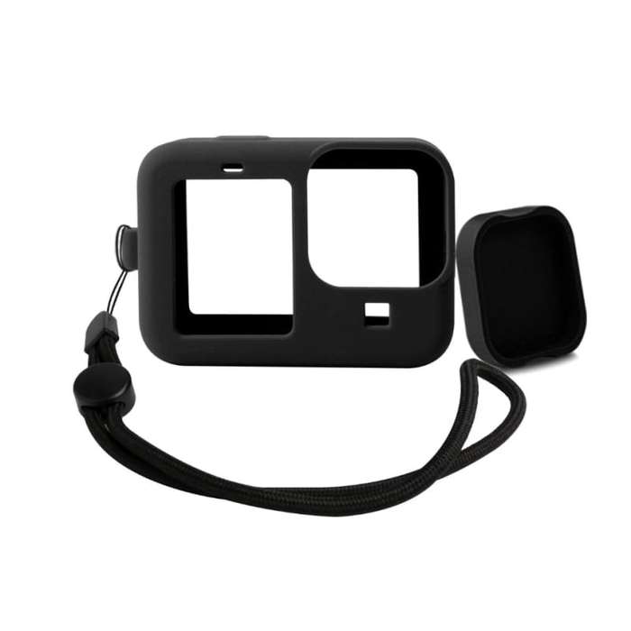 Silicone Cage with Lens Cap for Hero 13, 12, 11, 10 & 9