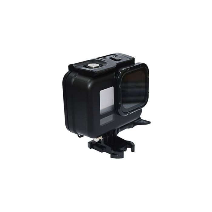 Matte Black Waterproof Replacement Housing Hero 4/3+ & 3