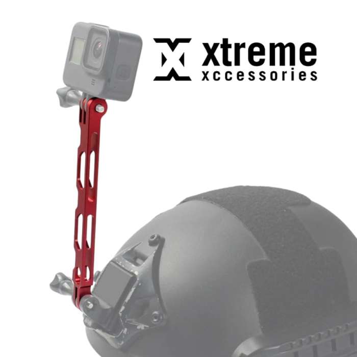 Aluminum Helmet Extension Mount