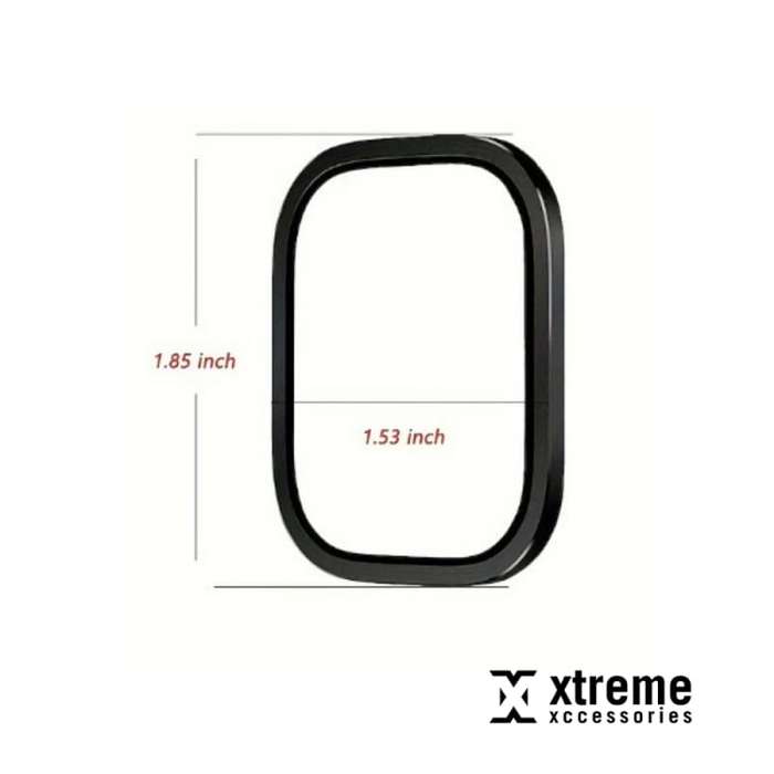 Screen Protector Compatible for Apple Watch Ultra 49mm, Tempered Glass Film with Aluminium Alloy ...