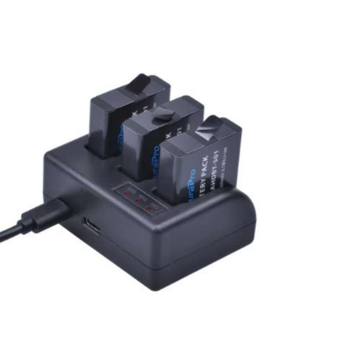 GoPro Hero 5/6 Triple Battery Charger