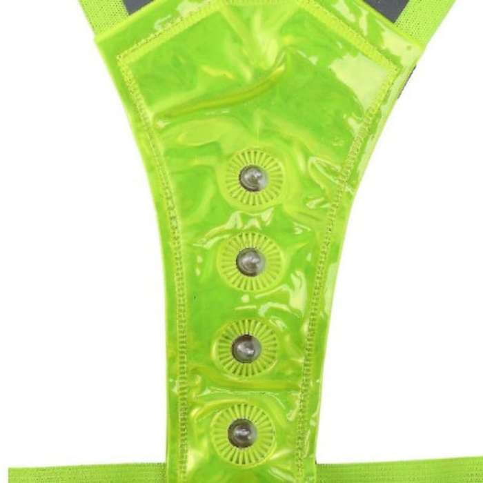 LED  Reflective Running Cycling Security Harness Vest