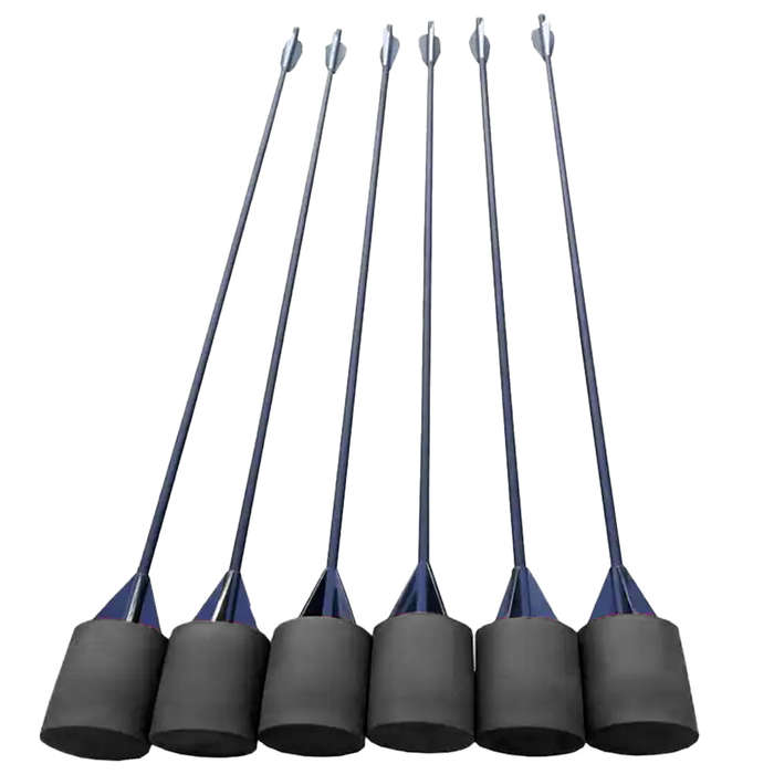 6pc ShieldStrike Foam Fury Arrows Archery Sponge Arrow Set